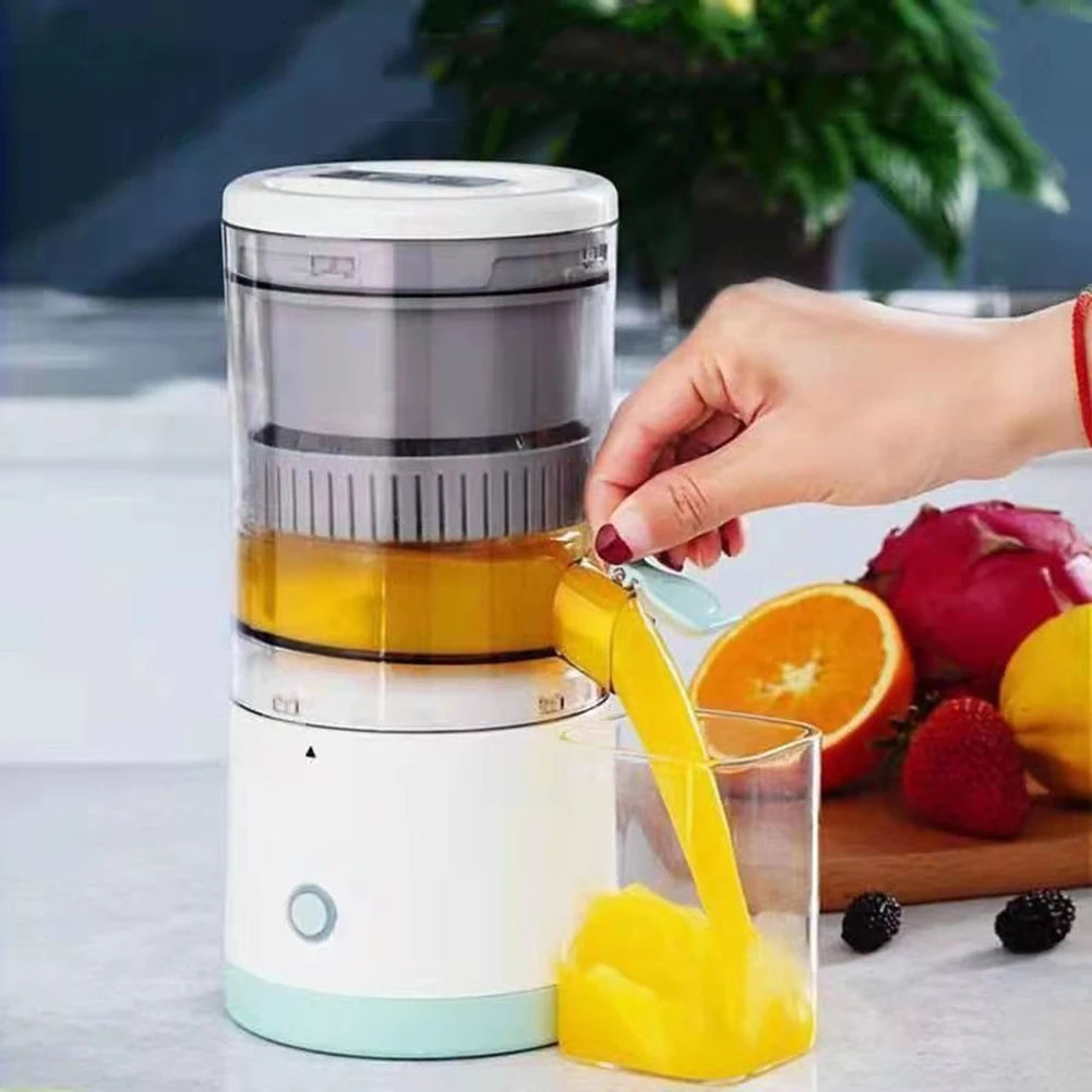 Electric Juicer Household Orange Lemon Blender Smoothie Multifunction Fruit Juicer USB Charging Kitchen Automatic Fresh Squeezer